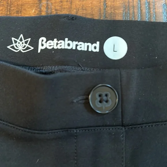 Betabrand size L black pants - Picture 2 of 3